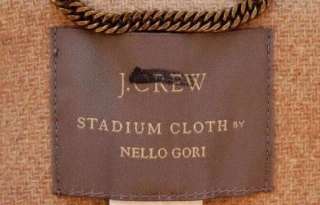 Crew Majesty Stadium Cloth Peacoat 10 $258 Coat Sandstone jacket 