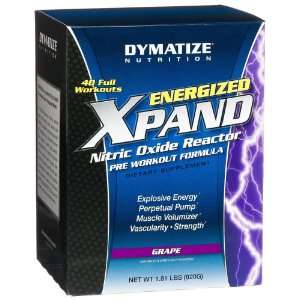  Dymatize Nutrition Xpand Nitric Oxide Reactor Pre Workout 