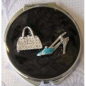  Jeweled Mirror Handbag & Shoe