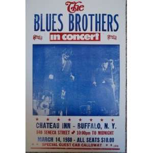  The Blues Brothers Live in Concert At Buffalo, NY Poster 