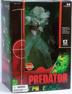 McFarlane 12in Predator Figure in red and green box  