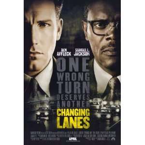  Changing Lanes Movie Poster (11 x 17 Inches   28cm x 44cm 