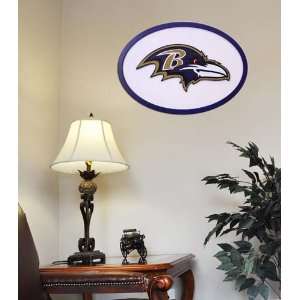 Baltimore Ravens 31 inch Logo Wall Art: Sports & Outdoors
