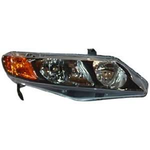 TYC 20 6733 01 Honda Civic Passenger Side Headlight 