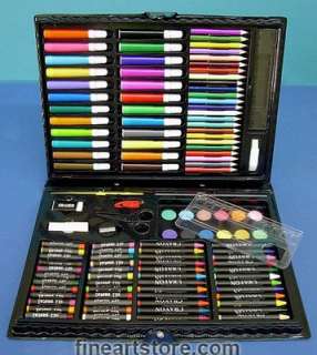 Art Supply 120 Piece Deluxe Young beginning Artists Drawing and 