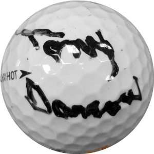  Tony Darrow Autographed/Hand Signed Golf Ball: Sports 