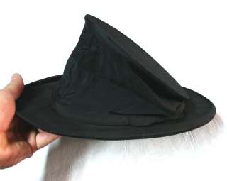 Rare WOODROW LONDON antique folding top hat  