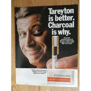   Cigarettes 1973 magazine print ad. 10x13 (Charcoal) 