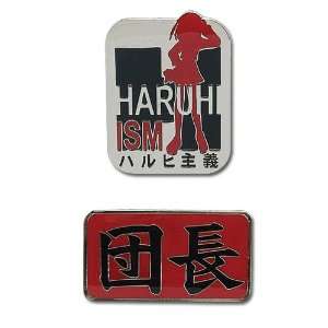   of Haruhi Suzumiya Ism Danchou Pin Set GE 7421 Toys & Games