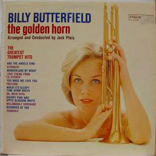 BILLY BUTTERFIELD the golden horn LP 6 eye CL 1673 VG+  