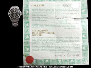 ROLEX VINTAGE SUBMARINER 1680 BOX PAPERS 1978  