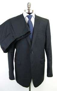 New BURBERRY Italy Navy Slim Suit 58 48 46 L NWT $1795  