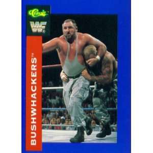  1991 Classic WWF Wrestling Card #83  The Bushwhackers 