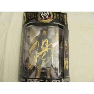   AUTO SIGNED WWE CLASSIC COLLECTOR SERIES 19 CACTUS JACK ACTION FIGURE