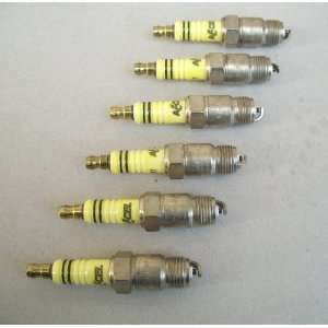   Race Ignition Resistor Spark Plugs U Groove 8185 577   Pack of Six