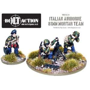    Bolt Action 28mm Italian Airborne 81mm Mortar Toys & Games