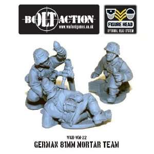  28mm Bolt Action (German)   German 81mm Mortar Team Toys & Games