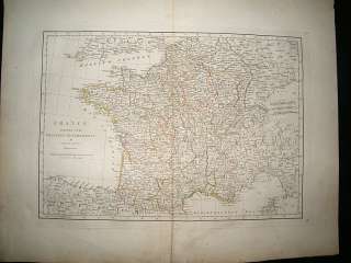 France: 1794 Antique Map. Samuel Dunn, Laurie & Whittle  
