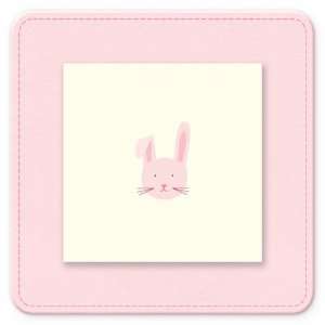  Baby Pink Bunny Birth Announcement
