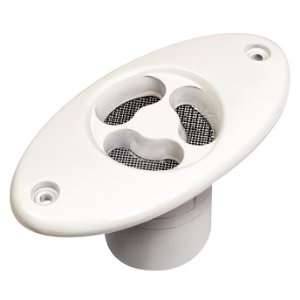   Series 84 New Oval Dual Tone Horn   White, 84401 7