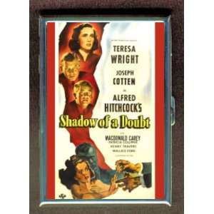 ALFRED HITCHCOCK SHADOW OF A DOUBT ID Holder Cigarette Case Wallet 