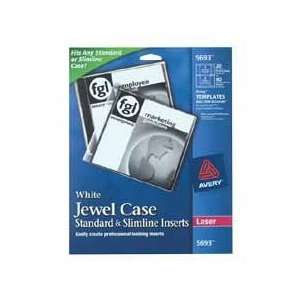 . Jewel case inserts have a precise fit and ultra fine perforations 