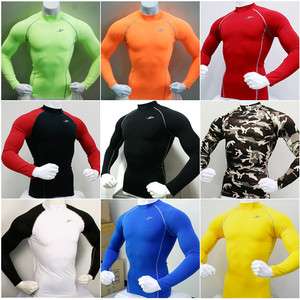   Under Base Layer Top Tight Long Sleeve T Shirts Collection2  