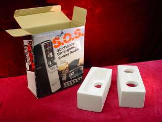   BOX ONLY COBRA 39 LTD S.O.S 40 Channel Emergency 2 Way Radio  