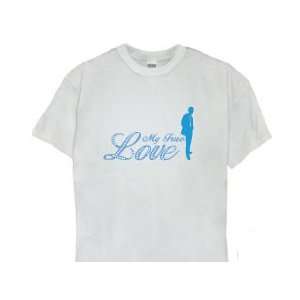  My True Love Wedding Groom T shirt (X Large Size 