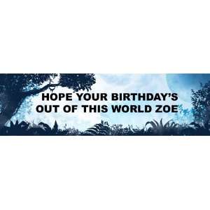   Personalized Birthday Banner Medium 80 x 24 Health & Personal Care