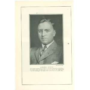   1925 Print Garrard B Winston Under Secretary of State 