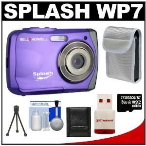  Bell & Howell Splash WP7 Waterproof Digital Camera (Purple 