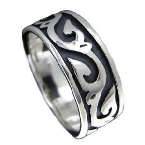  925 Silver TRIBAL Ring Size 5.5 Jewelry