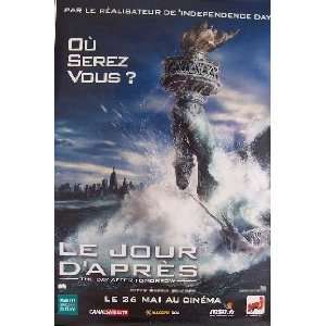  THE DAY AFTER TOMORROW   ADVANCE A (FRENCH ROLLED) Movie 