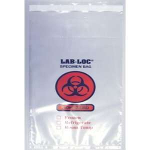  6 x 10, 3 WALL TAMPER EVIDENT MEDICAL BAGS,2.0 MIL,1000 