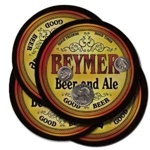  Beymer Beer and Ale Coaster Set: Kitchen & Dining
