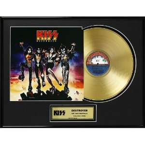  KISS Destroyer framed gold record: Home & Kitchen