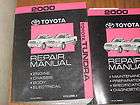 2000 Toyota Tundra Factory Service Repair Manual Set 2