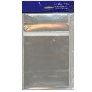  Peal & Seal Resealable Plastic OPP Wrap for Super Slim 5mm 