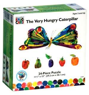   Eric Carle 24 pc Butterfly Puzzle by University Games