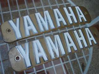 Yamaha 125cc. YB125 Emblem LR //// NOS  