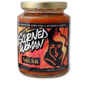 Scorned Woman Salsa 16 oz.:  Grocery & Gourmet Food