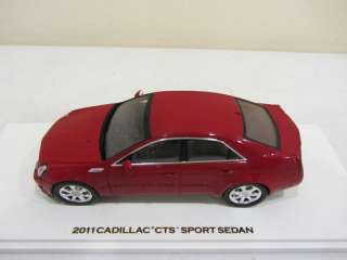 43 2011 Cadillac CTS Sport Sedan Crystal Red BY LUXURY COLLECTIBLES 