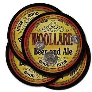  WOOLLARD Family Name Beer & Ale Coasters: Everything Else