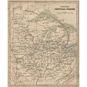   Northern Central States by Ivison, Blakeman & Taylor