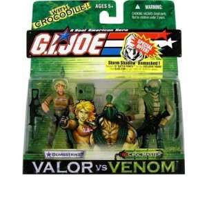   : Bombstrike vs. Croc Master Action Figure 2 Pack [Toy]: Toys & Games