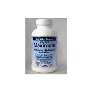  Vitalines Maximum Blue Label Formula 180 Caps Health 