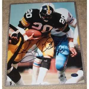  Rocky Bleier Pittsburgh Steelers Autographed/Hand Signed 8 