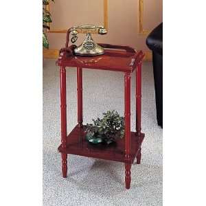   Parquet Finish Wood Telephone Stand Side/End Table