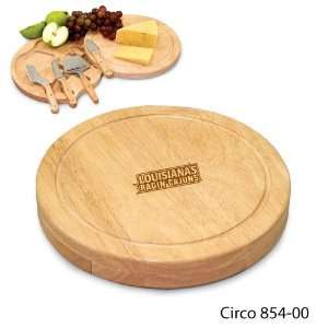   Circo Circular cheese board w/stainless cheese tools w/wooden handles